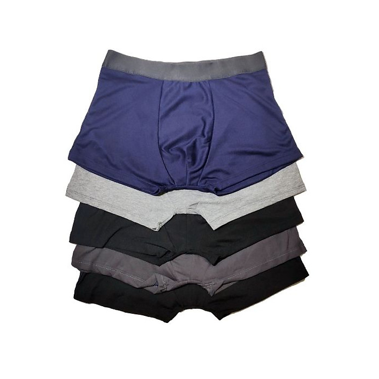 Combo 5 Quần Sịp Đùi Nam Thoáng Mát Màu Ngẫu Nhiên QLN005