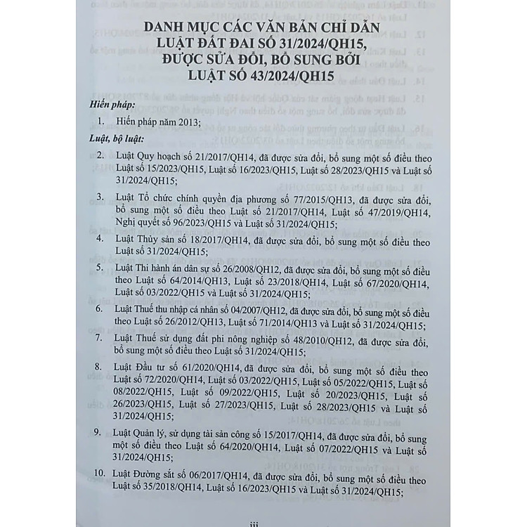 Chỉ Dẫn Tra Cứu Áp Dụng Luật Đất Đai Số 31/2024/QH15 - Ảnh 6