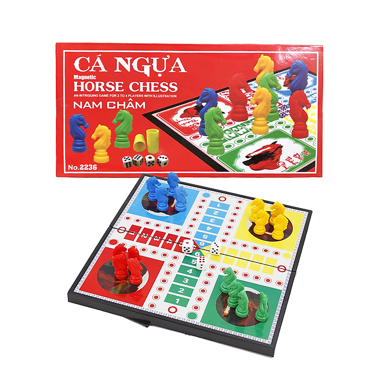 Cờ Cá Ngựa Nam Châm Cao Cấp Amalife Chính hãng Giá rẻ - Hình ảnh 2