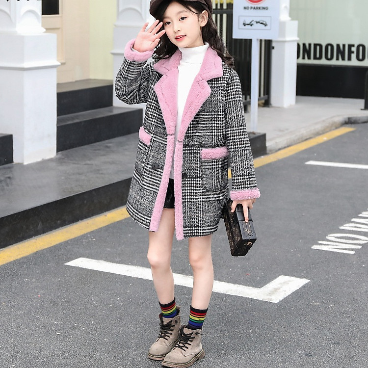 ÁO KHOÁC BÉ GÁI 4- 12 TUỔI