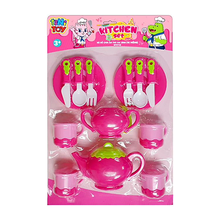 Bộ Đồ Chơi Ấm Trà Gia Đình tiNiToy NF2745