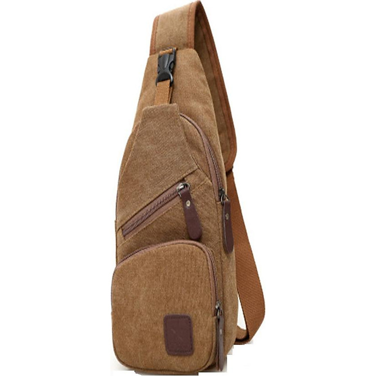 Túi đeo chéo nam du lịch DTN09-2TI - Nâu đậm