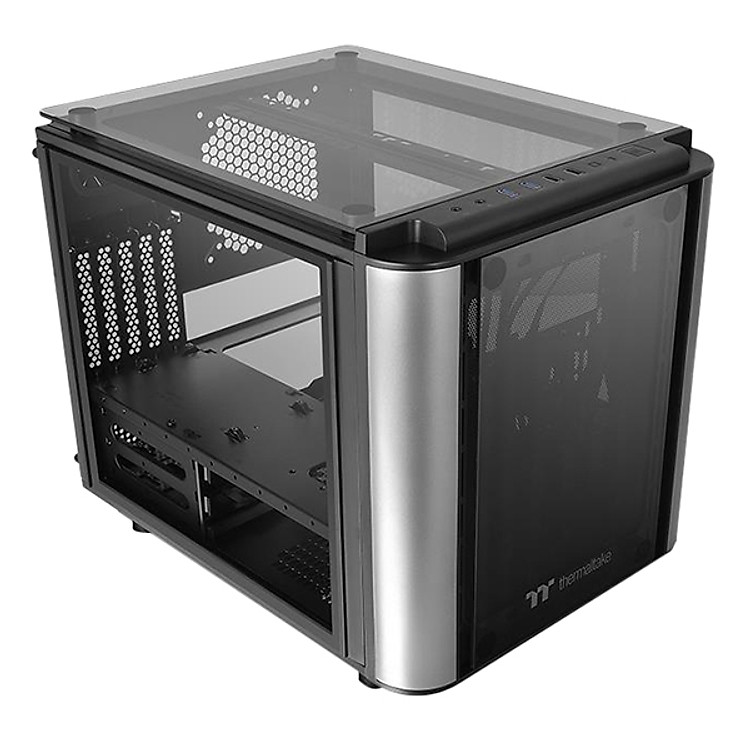 Vỏ Case Máy Tính Thermaltake Level 20 VT Tempered Glass CA-1L2-00S1WN-00 Micro ATX - Hàng Chính Hãng