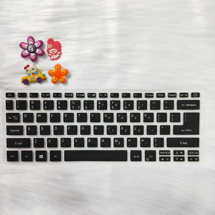 Miếng silicon phủ bàn phím cho laptop Acer 14 inch - Ôm phím