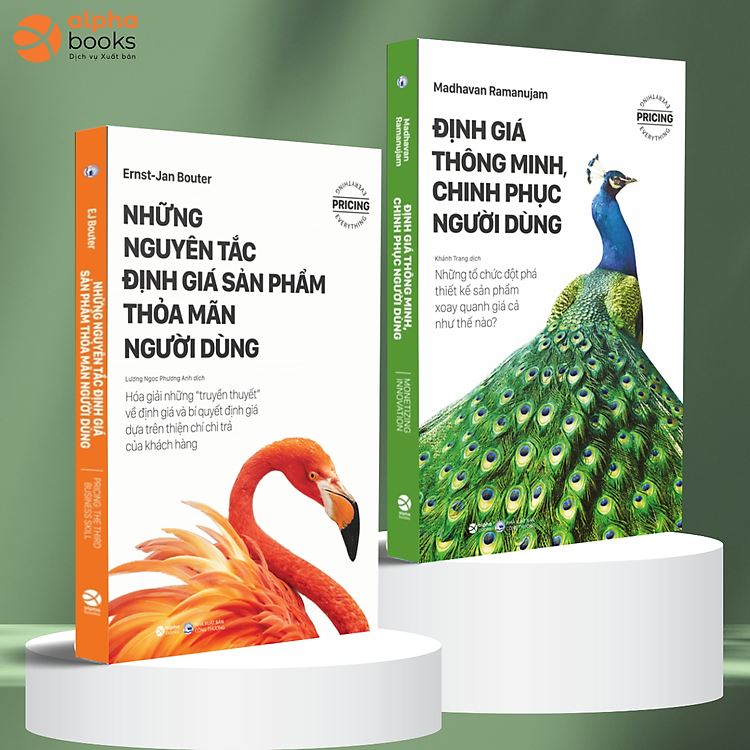 Combo Định Giá Thông Minh: Định Giá Thông Minh, Chinh Phục Người Dùng + Những Nguyên Tắc Định Giá Sản Phẩm Thỏa Mãn Người Dùng