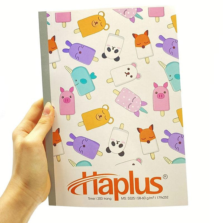 Tập Kẻ Ngang 200 Trang ĐL 58-60g/m2 Haplus 5525 (5 chiếc) - Ảnh 3
