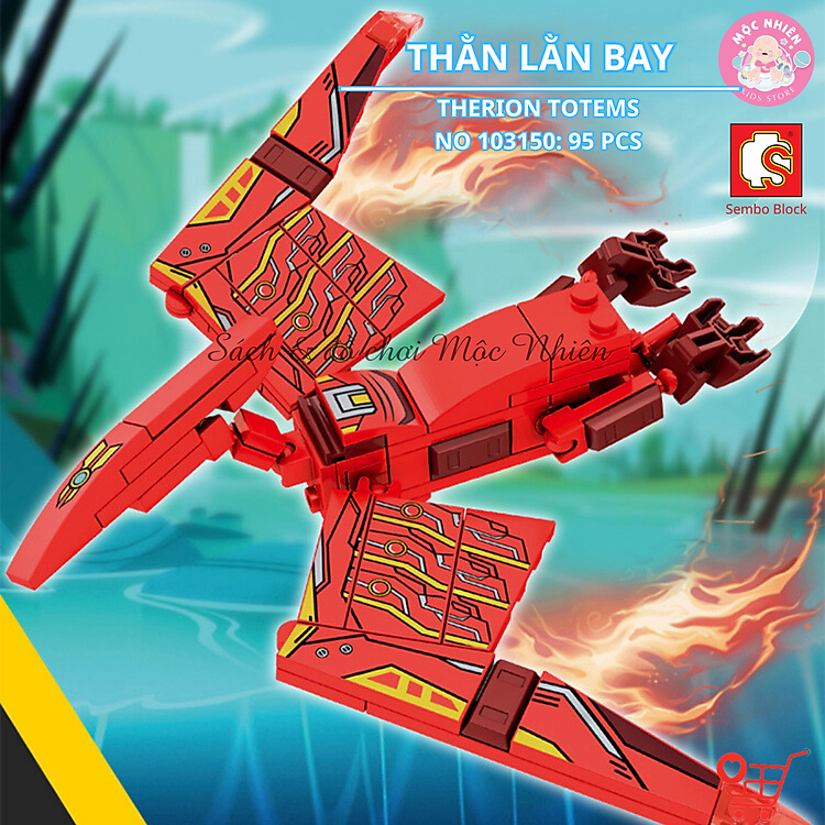 Đồ chơi lắp ráp SEMBO BLOCK Thần Long Chính hãng Giá tốt - Hình ảnh 4