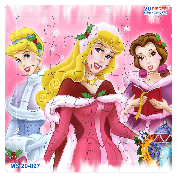 Bộ tranh xếp hình 20 mảnh cho bé Chính hãng Tiết kiệm - Hình ảnh 2