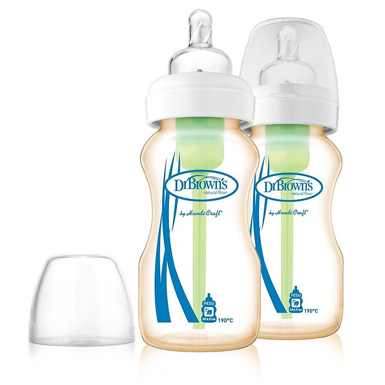 Bình sữa Dr.Brown's cổ rộng 270ml Uy tín Tiết kiệm - Hình ảnh 4