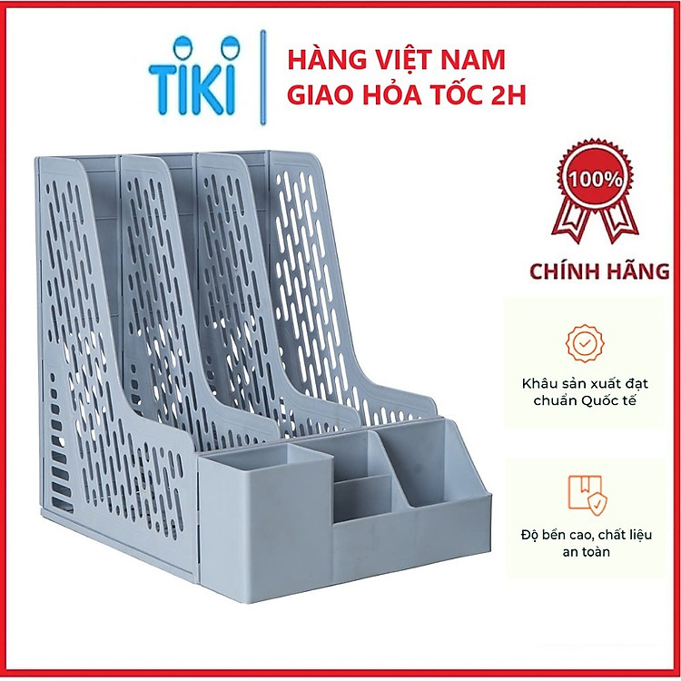 Khay Đựng Tài Liệu 3 Ngăn Việt Nhật - Ảnh 3