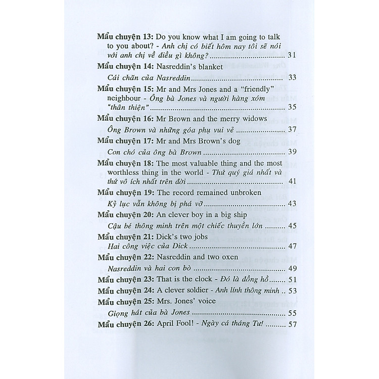 Học Tiếng Anh Qua 90 Mẩu Truyện Cười Song Ngữ Anh - Việt: Trình Độ Nâng Cao - Ảnh 4