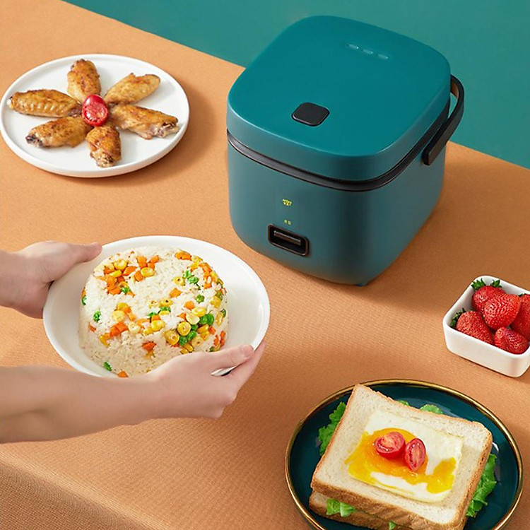 220v Mini Rice Cooker Small 1-2 Person Rice Cooker Household Single Kitchen Household Appliances