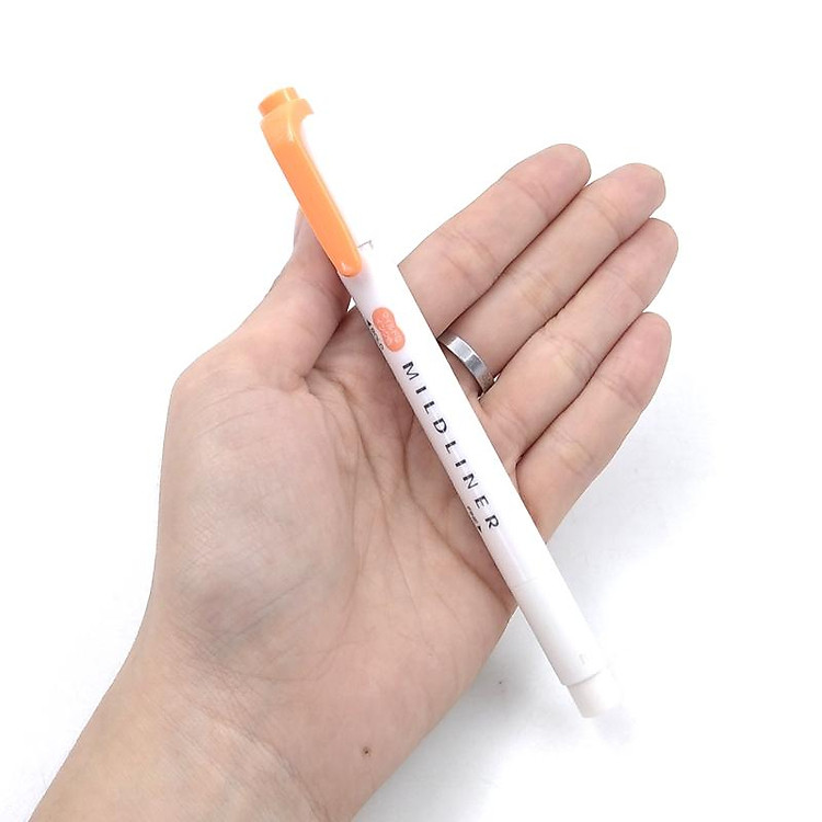 Viết Lông Dầu Dạ Quang Mildline Zebra Wkt7-Map - Cam - Ảnh 2