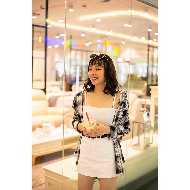 Áo lót 2 dây trắng