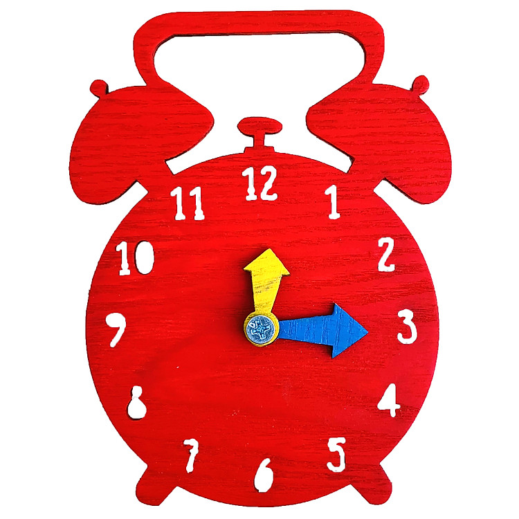 Đồng Hồ Gỗ Đồ Chơi Giáo Dục Chính hãng Giá rẻ - Hình ảnh 3