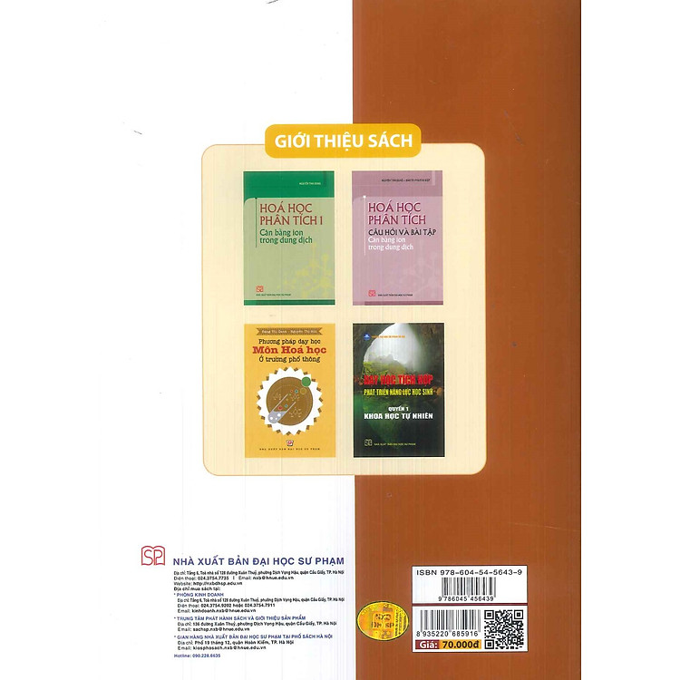 Giáo Trình Hóa Học Phân Tích - Cơ Sở Phân Tích Định Lượng Hóa Học - Ảnh 2