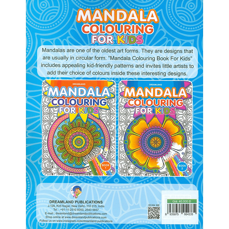 Mandala Colouring For Kids - Book 2 (Tập 2) - Ảnh 2