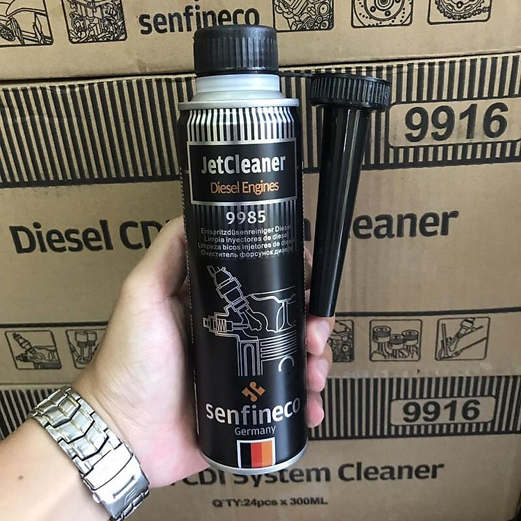 vệ sinh kim phun dầu diesel Senfineco 9985