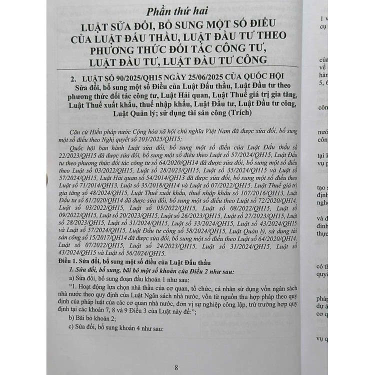 Luật Đấu Thầu Sửa Đổi Bổ Sung Năm 2025 – Những Điểm Mới Về Luật Đấu Thầu (V2604D) - Ảnh 5