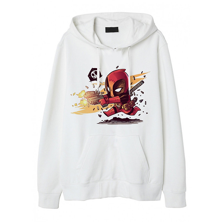 Áo Hoodie Chui Đầu Deadpool