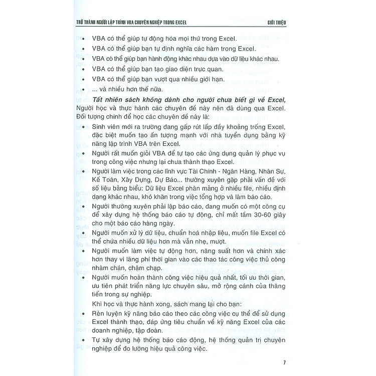 Trở Thành Người Lập Trình VBA Chuyên Nghiệp Trong Excel - Ảnh 7