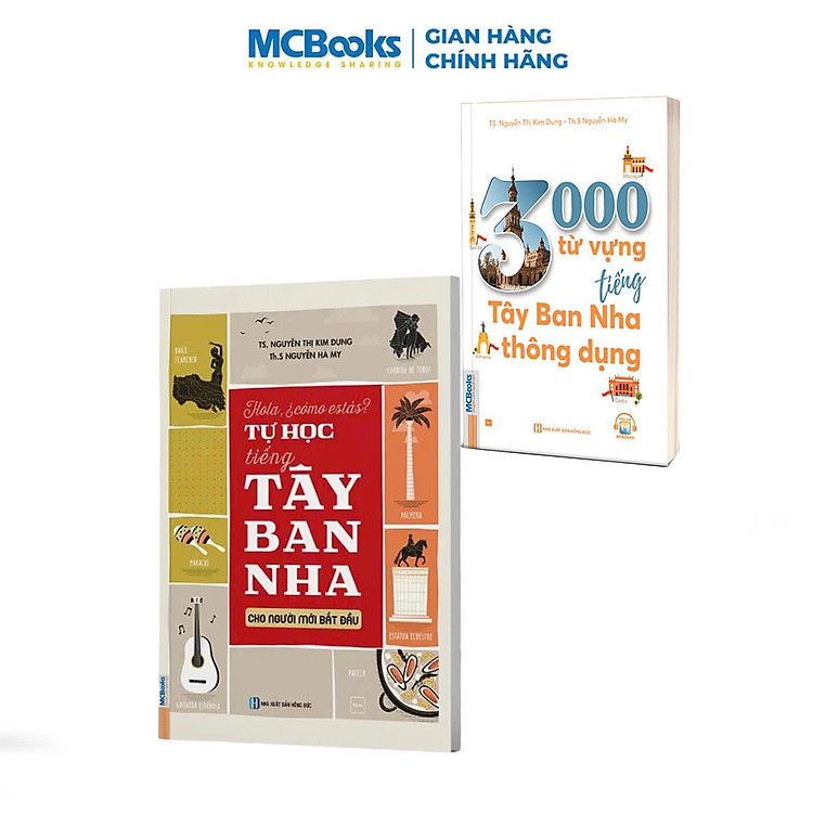 Combo Tự học tiếng Tây Ban Nha - Dành cho người mới bắt đầu