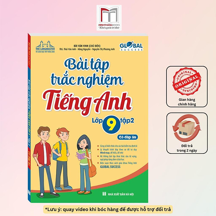 Global Success – Bài Tập Trắc Nghiệm Tiếng Anh Lớp 9 – Có Đáp Án (Tập 2)