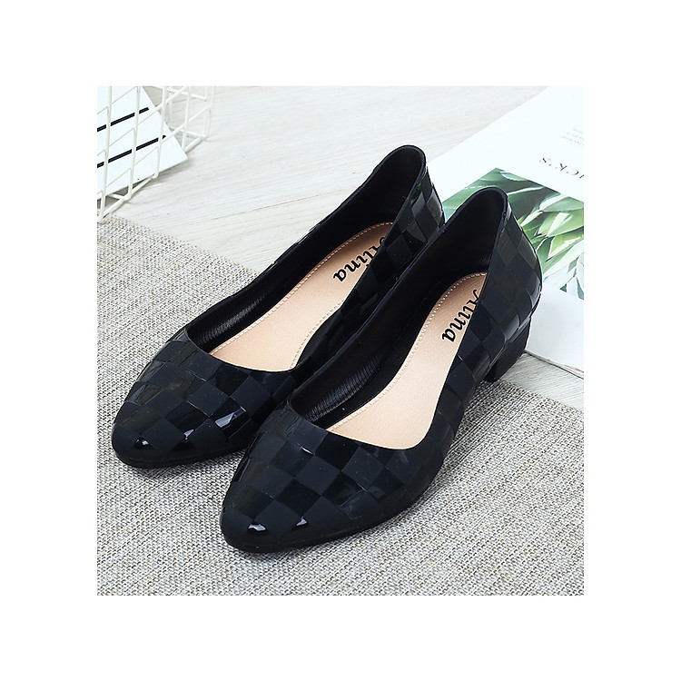 Giày nhựa đi mưa nữ thời trang nhiều màu 3p dáng công sở 251