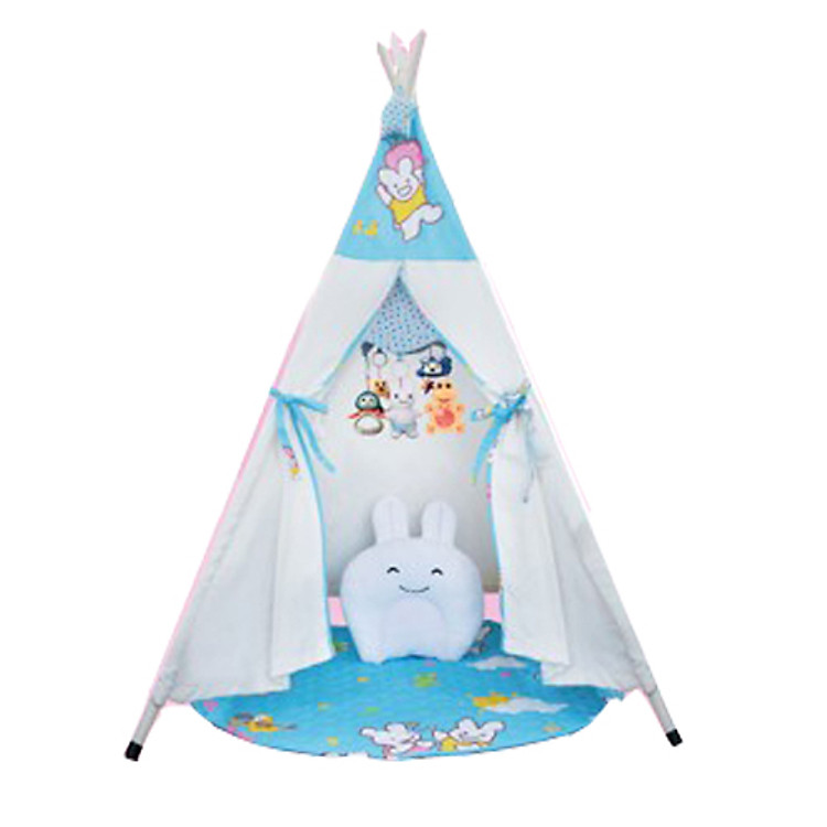 Nhà lều trẻ em tặng xe trượt đà cho bé VBC-123-6 (ngẫu nhiên)