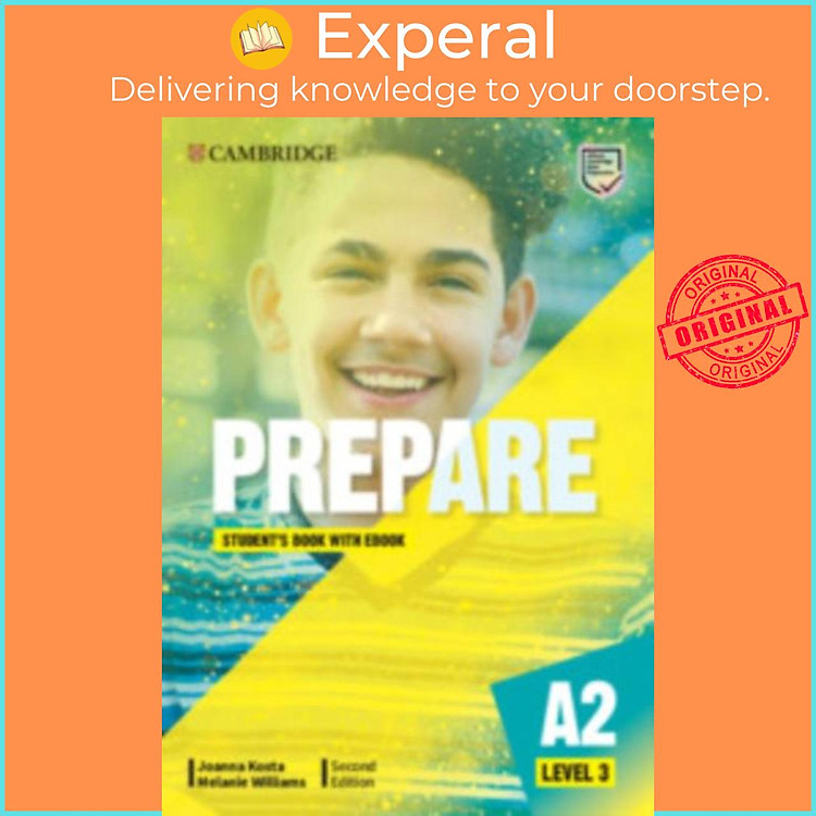 Sách - Prepare Level 3 Student's Book with eBook by Melanie Williams (UK edition, paperback)