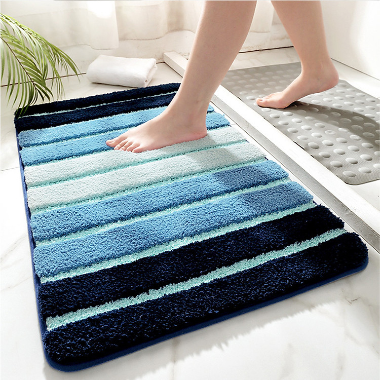 Thảm chùi chân, thảm nhà tắm CAO CẤP màu sắc hài hoà dễ trang trí. Thảm chùi chân phù hợp đặt mọi nơi trong nhà