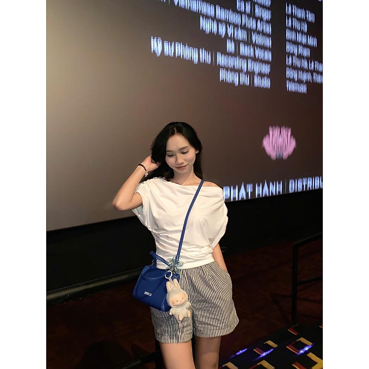 Rập giấy A0 áo thun trễ vai mã 131