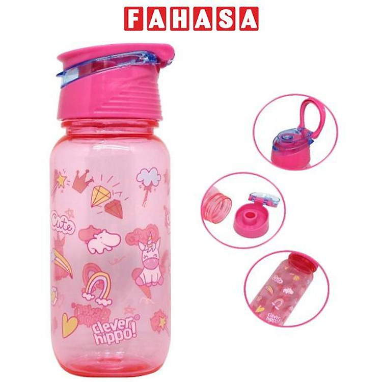 Tìm mua tại Avakids:Bình Nước Clever Hippo 450ml Màu Hồng, tràn ngập Khuyến mãi, Ưu đãi