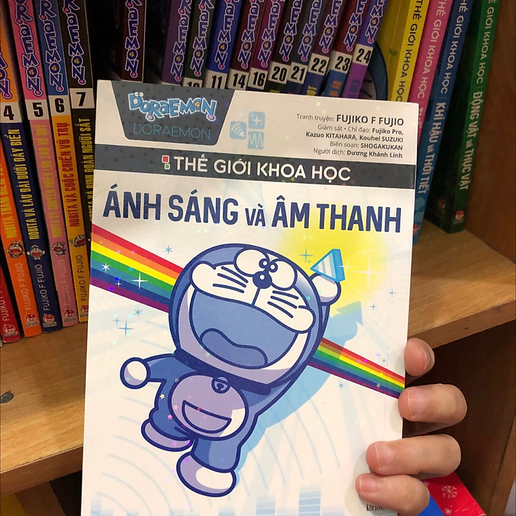 Doraemon Thế Giới Khoa Học - Ánh Sáng Và Âm Thanh - Ảnh 3