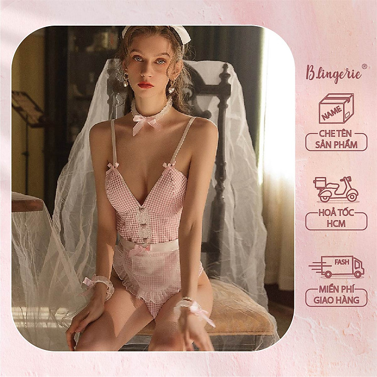 Bộ Bodysuit Cosplay Nàng Hầu - B.Lingerie