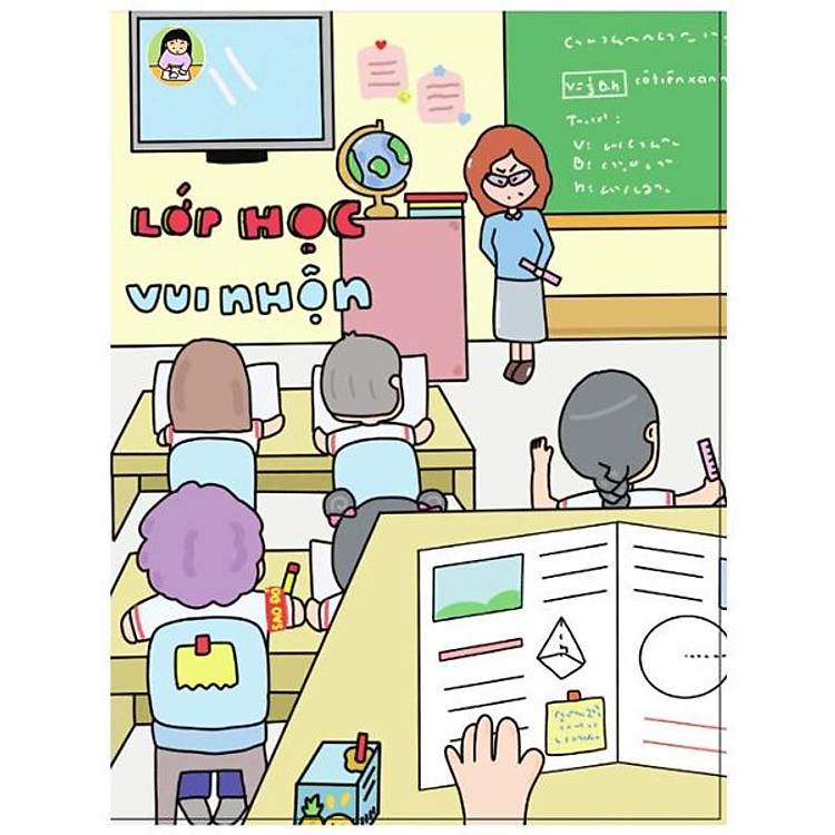 Tập Học Sinh Cô Tiên Xanh (4 ô ly, 96 trang, 100gsm)