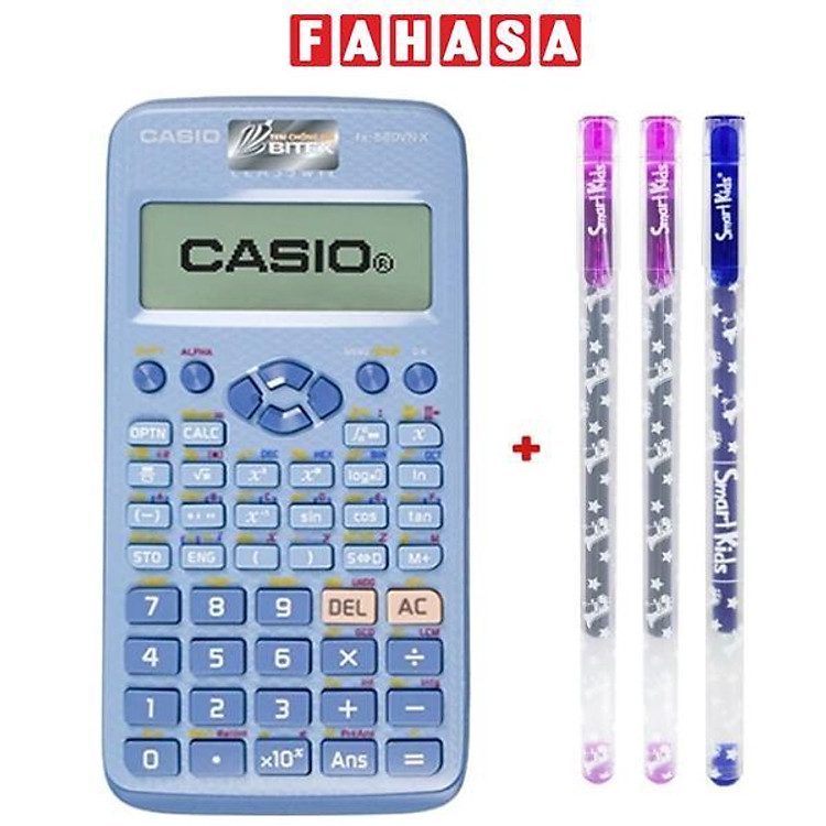 Máy Tính Casio FX580VN X-BU – Màu Xanh