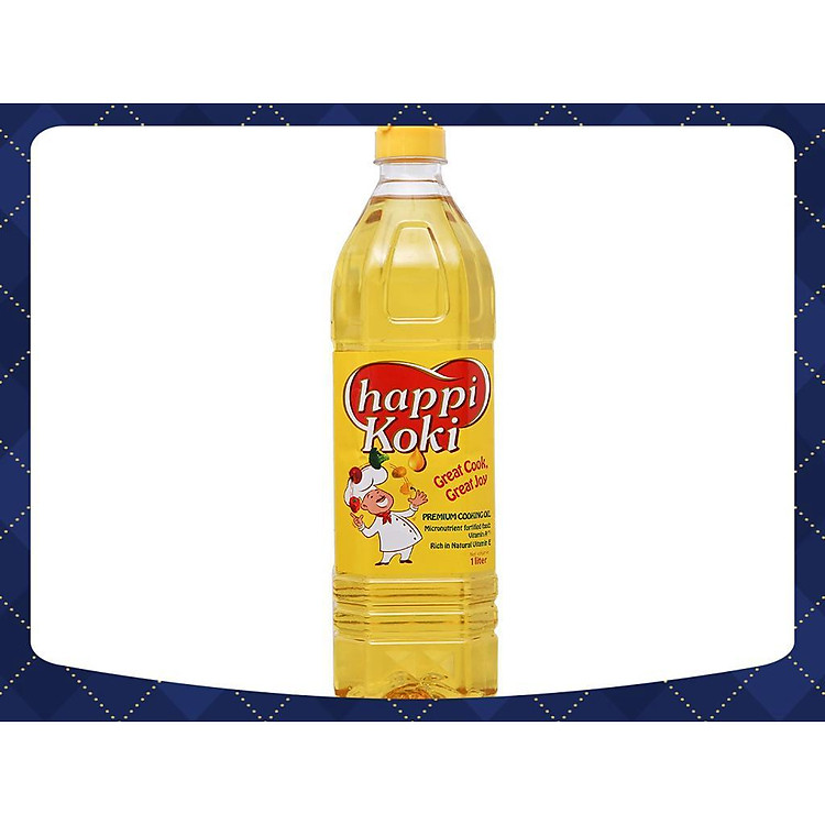 DẦU ĂN HAPPY KOKI 1L