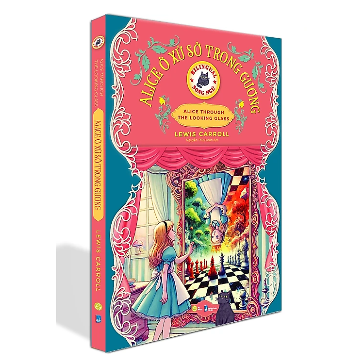 Alice ở xứ sở trong gương - Truyện song ngữ thiếu nhi - Ảnh 4