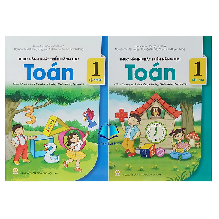 Combo Thực Hành Phát Triển Năng Lực Toán 1 – Tập 1 + 2