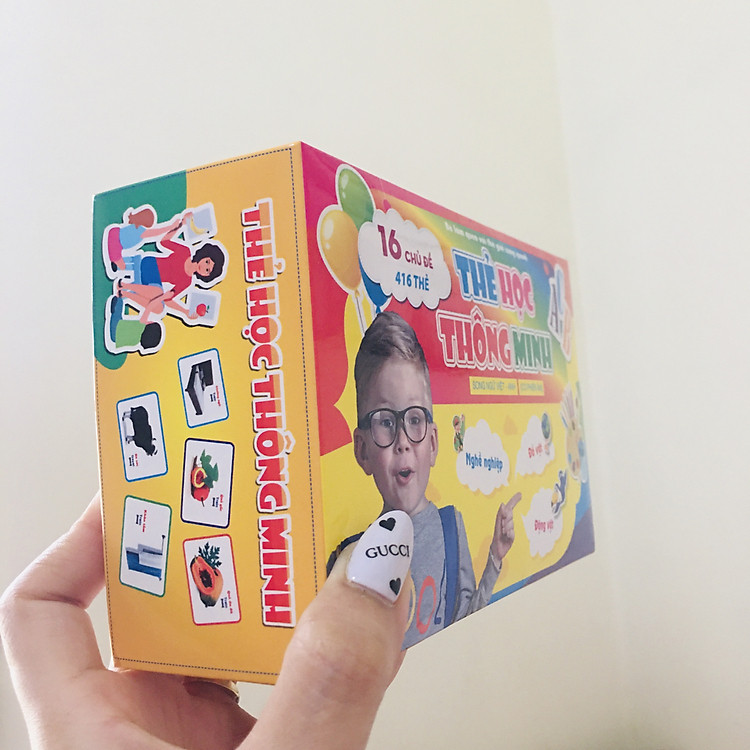 Bộ Thẻ Học Thông Minh 416 Thẻ (Song ngữ Việt Anh) - Ảnh 5