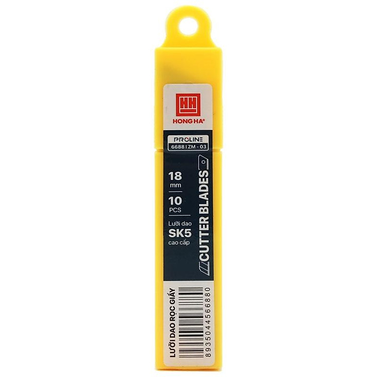 Hộp Lưỡi Dao Rọc Giấy SK5 18mm (10 chiếc) - Ảnh 2