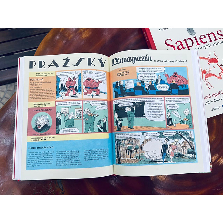 SAPIENS - LƯỢC SỬ LOÀI NGƯỜI BẰNG TRANH (Tập 1 và Tập 2) - Ảnh 2