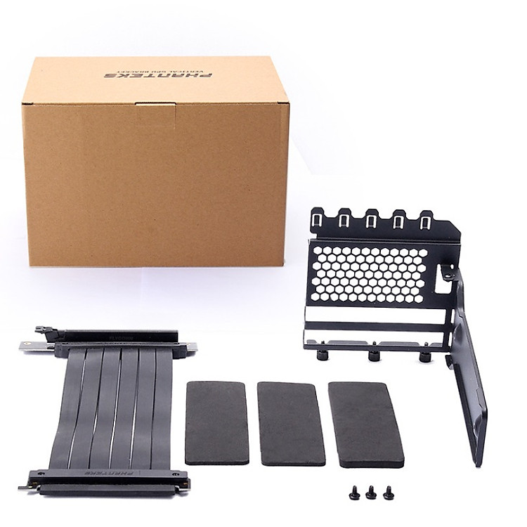 Bộ giá dựng VGA đứng Phanteks kèm dây Riser - Hàng nhập khẩu