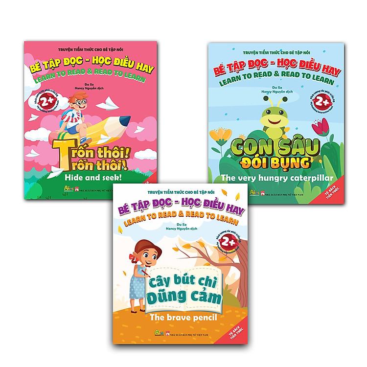 Truyện Tiềm Thức Cho Bé Tập Nói – Bé Tập Đọc Học Điều Hay: Trốn Thôi! Trốn Thôi!