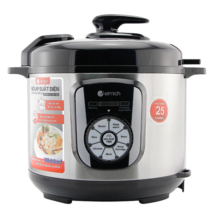 Nồi Áp Suất Elmich PCE-1802 (5 Lít) - Hàng chính hãng