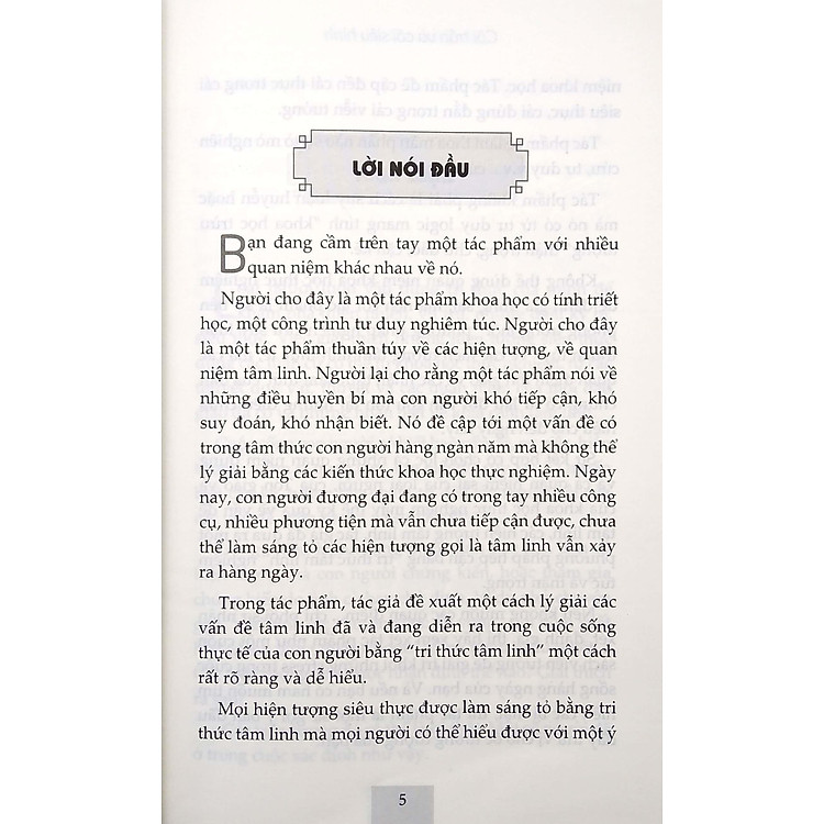 Cõi Trần Và Cõi Siêu Hình - Ảnh 6