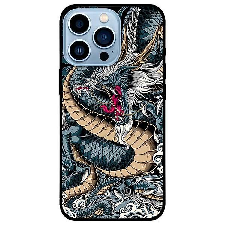 Ốp lưng dành cho Iphone 13 Mini - Iphone 13 - Iphone 13 Pro - Iphone 13 Pro Max - Rồng Bay Xanh
