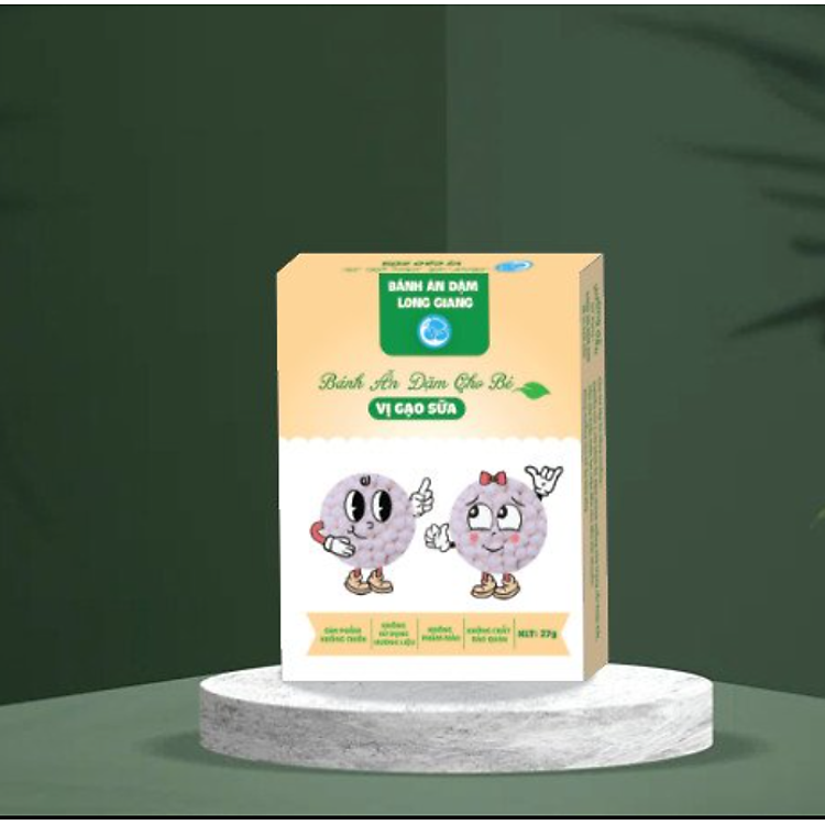 Tìm mua tại Avakids:Bánh Ăn Dặm Long Giang Vị Gạo Chất lượng, tràn ngập Khuyến mãi, Ưu đãi