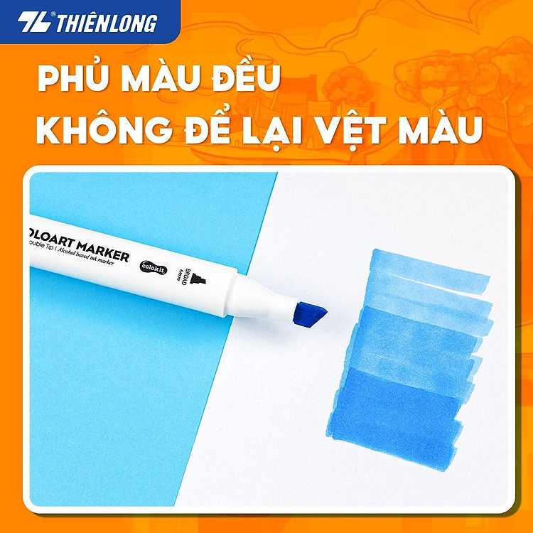 Bút Dạ Màu Thiên Long Colokit ART MARKER AM-C005-KM (36 màu) - Ảnh 7